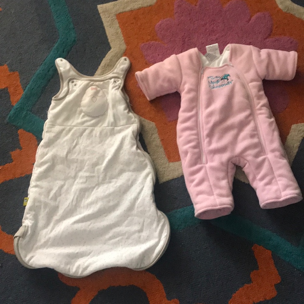 Nested bean & merlins magic sleep suit
